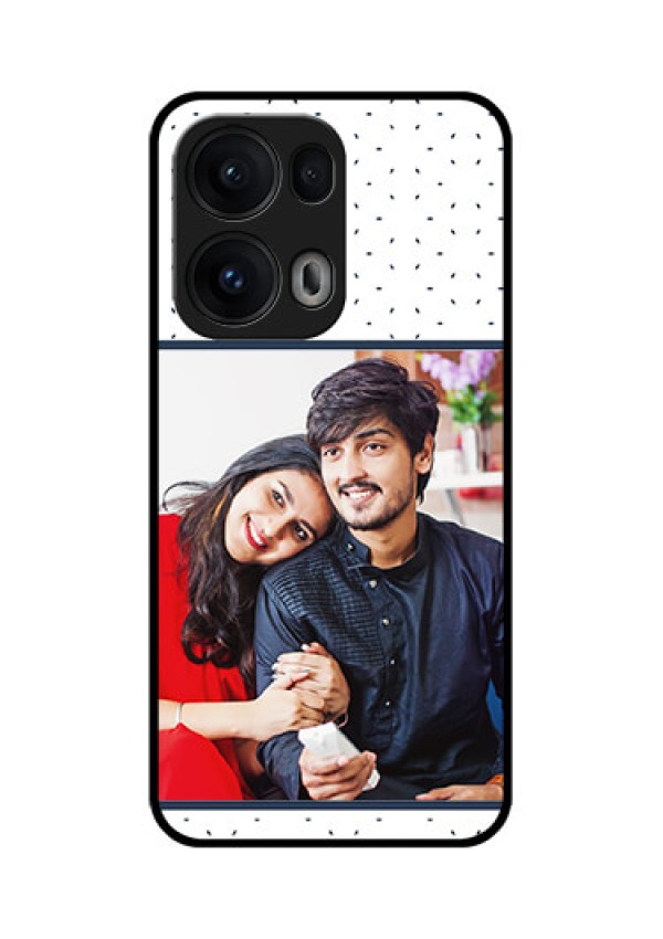 Reno 13 Pro 5G Custom Glass Phone CasePremium Dot Design