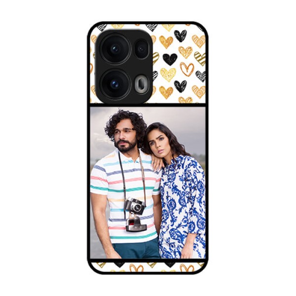 Reno 13 Pro 5G Custom Glass Phone CaseLove Symbol Design