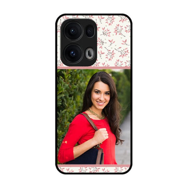 Reno 13 Pro 5G Custom Glass Phone CaseStunning Floral Design