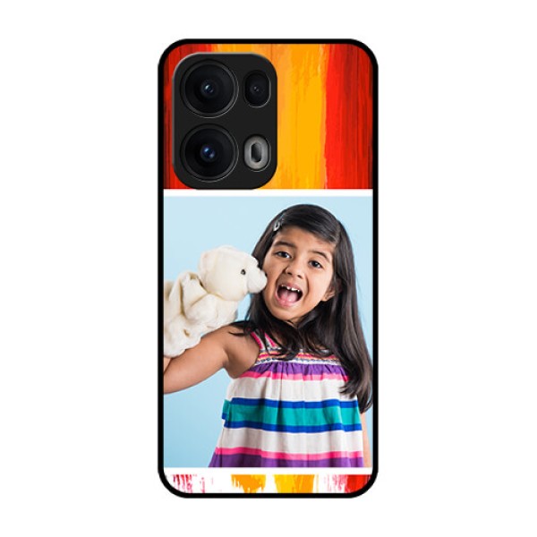 Reno 13 Pro 5G Custom Glass Phone CaseMulti Color Design