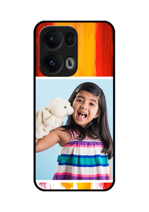 Reno 13 Pro 5G Custom Glass Phone CaseMulti Color Design