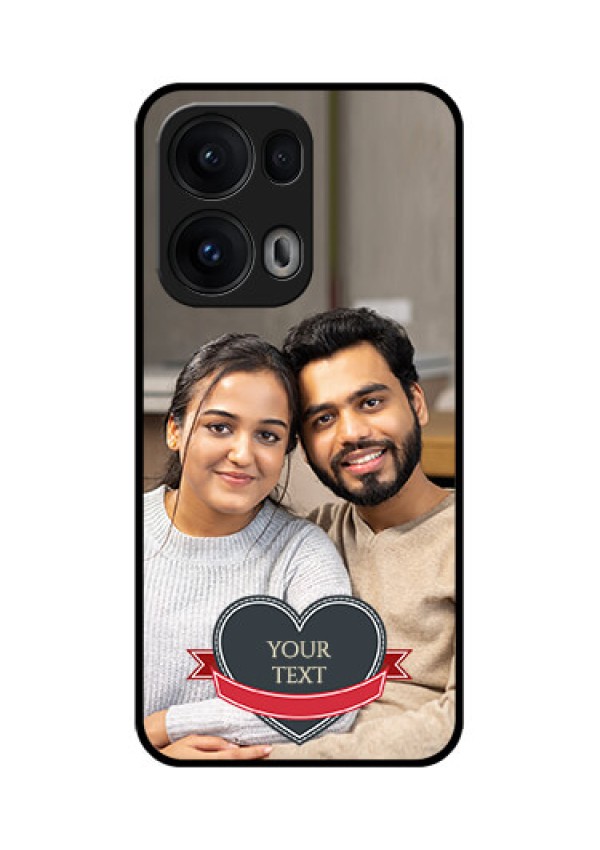 Reno 13 Pro 5G Custom Glass Phone CaseJust Married Couple Design