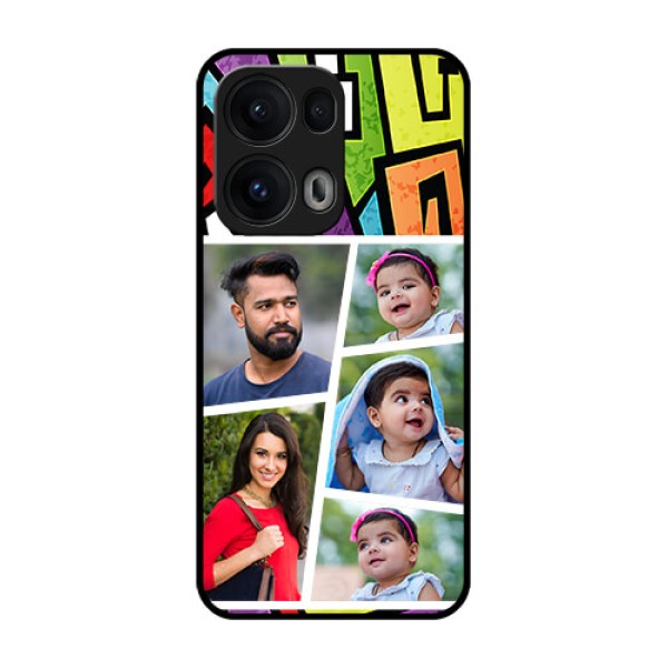 Reno 13 Pro 5G Custom Glass Phone CaseGraffiti Pattern Design Reno 13 Pro 5G Custom Glass Phone CaseGraffiti Pattern Design