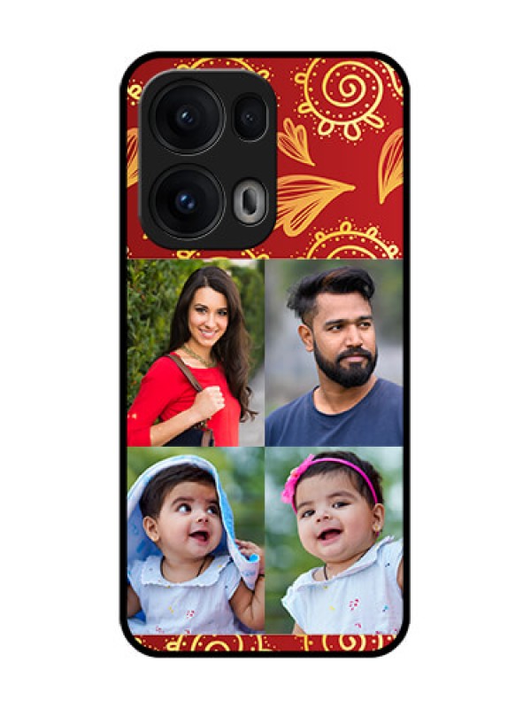 Custom Reno 13 Pro 5G Custom Glass Phone Case4 Image Traditional Design