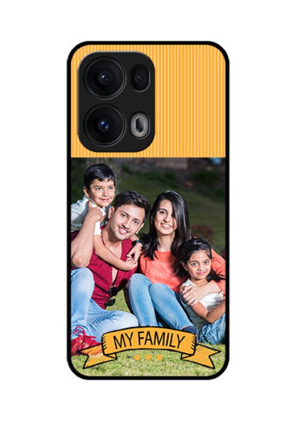 Reno 13 Pro 5G Custom Glass Phone CaseMy Family Design