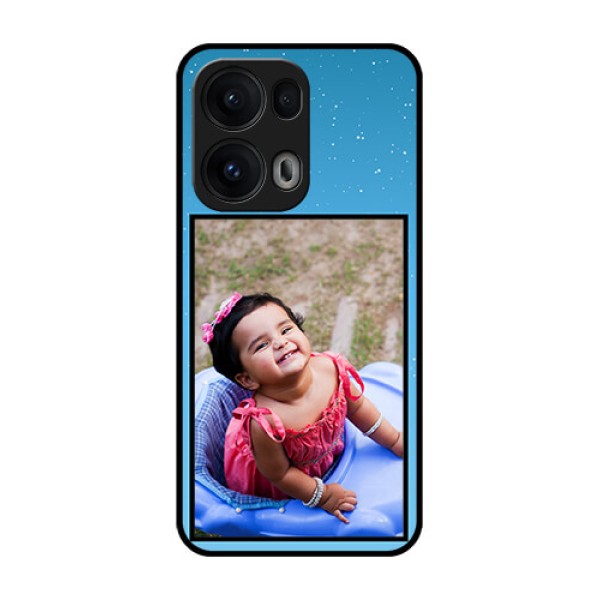 Reno 13 Pro 5G Custom Glass Phone CaseWave Pattern Colorful Design
