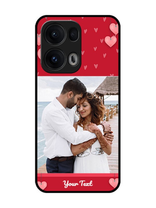 Custom Reno 13 Pro 5G Custom Glass Phone CaseValentines Day Design