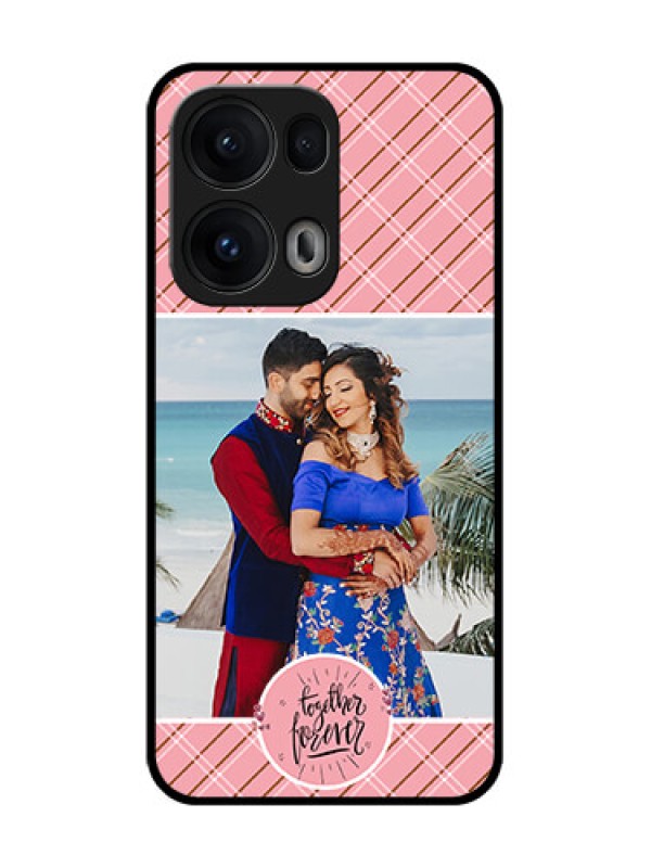 Custom Reno 13 Pro 5G Custom Glass Phone CaseTogether Forever Design