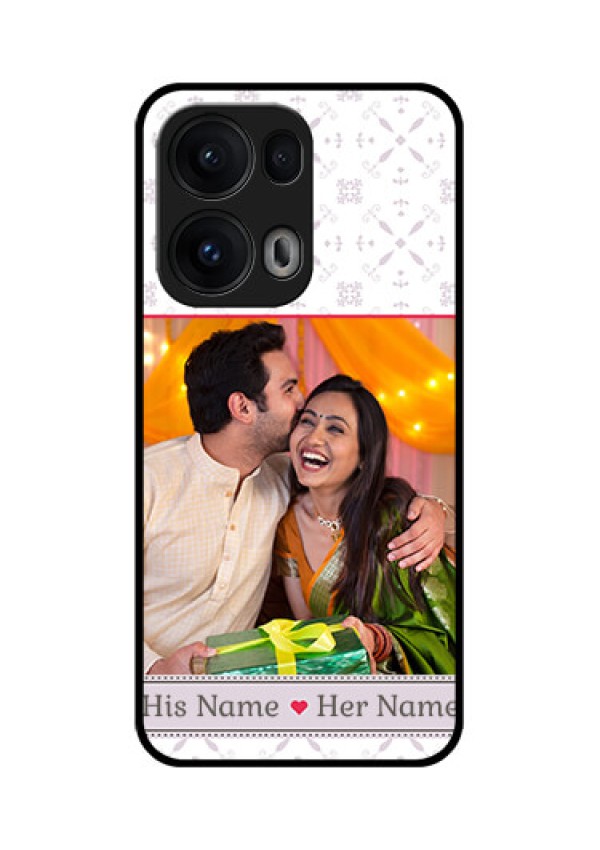 Reno 13 Pro 5G Custom Glass Phone CaseWith Photo And Ethnic Design