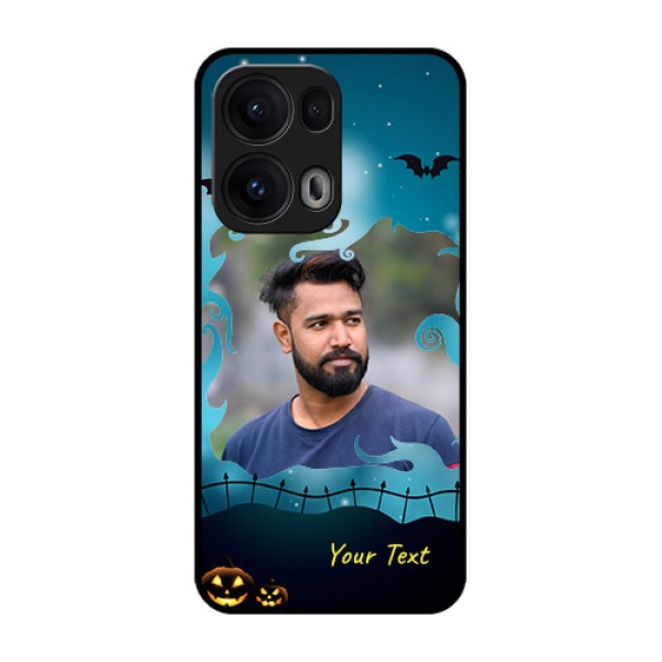 Reno 13 Pro 5G Custom Glass Phone CaseHalloween Frame Design Reno 13 Pro 5G Custom Glass Phone CaseHalloween Frame Design