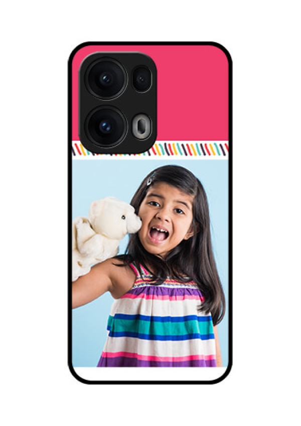 Reno 13 Pro 5G Custom Glass Phone CaseLine Art Design
