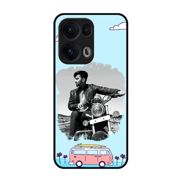 Reno 13 Pro 5G Custom Glass Phone CaseTravel and Adventure Design