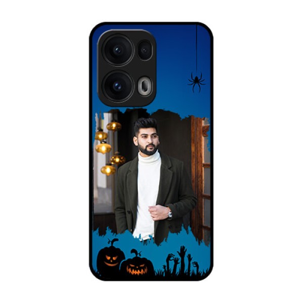 Reno 13 Pro 5G Custom Glass Phone CaseWith Pro Halloween Design Reno 13 Pro 5G Custom Glass Phone CaseWith Pro Halloween Design
