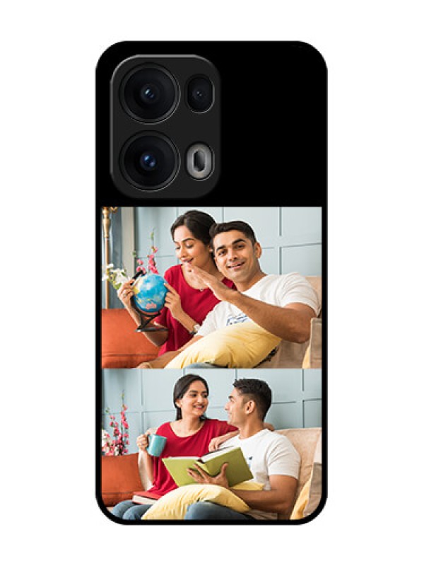 Custom Reno 13 Pro 5G Custom Glass Phone Case2 Images Design