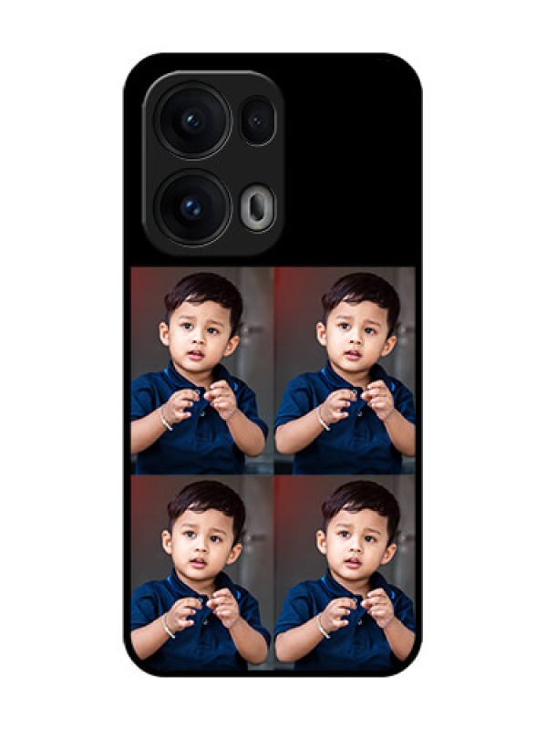 Custom Reno 13 Pro 5G Custom Glass Phone Case4 Image Holder Design