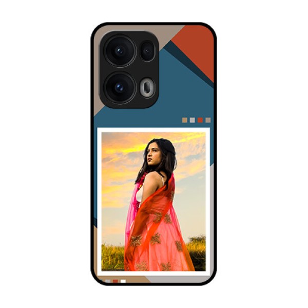 Reno 13 Pro 5G Custom Glass Phone CaseRetro Color Pallet Design Reno 13 Pro 5G Custom Glass Phone CaseRetro Color Pallet Design