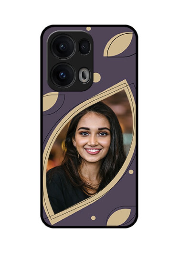 Reno 13 Pro 5G Custom Glass Phone CaseFalling Leaf Design