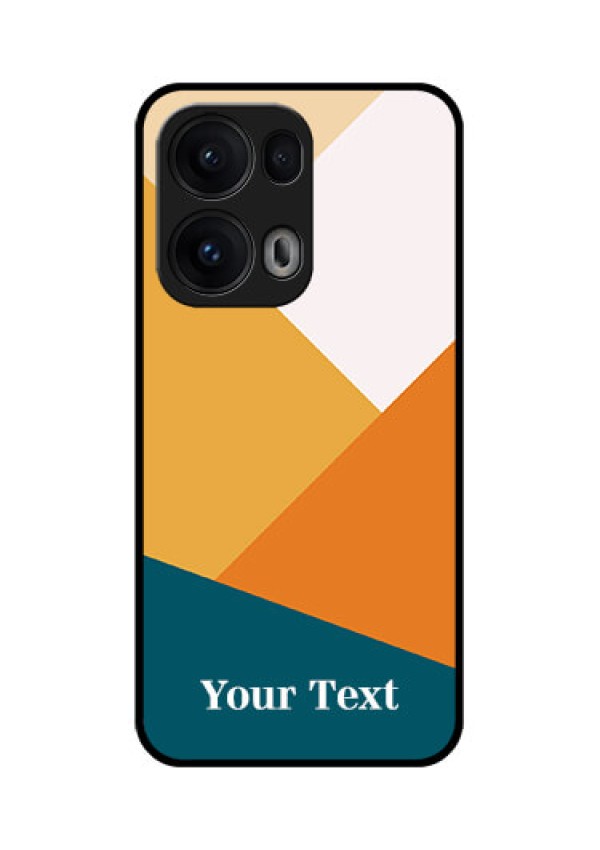 Reno 13 Pro 5G Custom Glass Phone CaseStacked Multi - Colour Design
