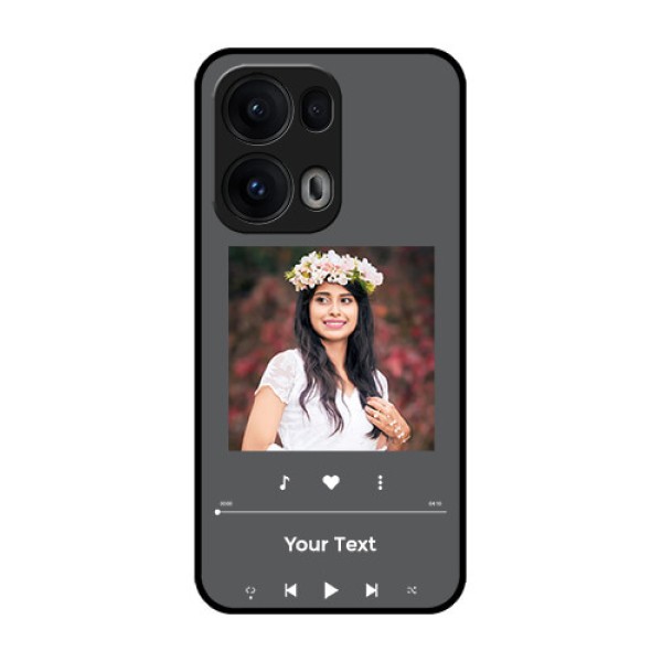 Reno 13 Pro 5G Custom Glass Phone CasePlay The Music Design