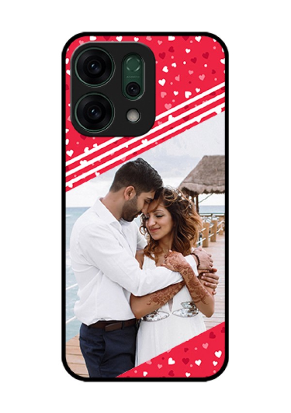 Oppo Reno 14 5G Custom Glass Phone Case - Valentines Gift Design
