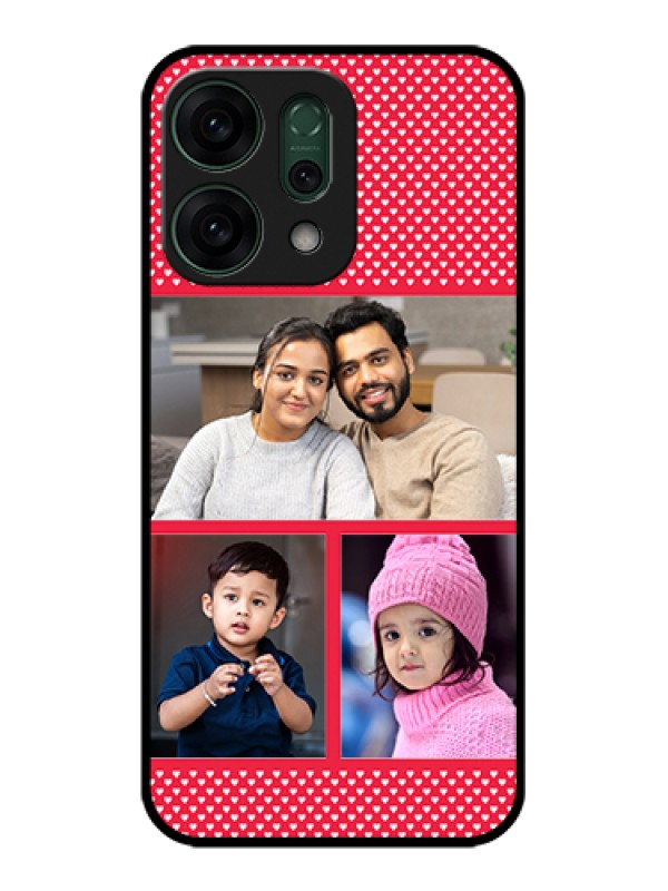 Custom Oppo Reno 14 5G Custom Glass Phone Case - Bulk Photo Upload Design