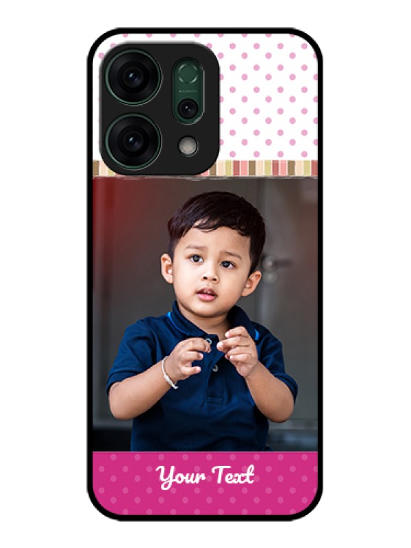 Custom Oppo Reno 14 5G Custom Glass Phone Case - Cute Girls Cover Design