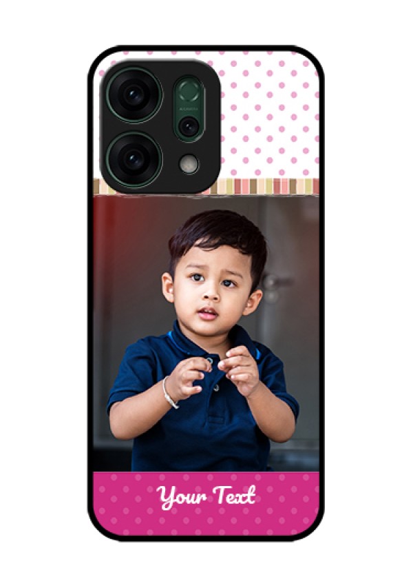 Oppo Reno 14 5G Custom Glass Phone Case - Cute Girls Cover Design