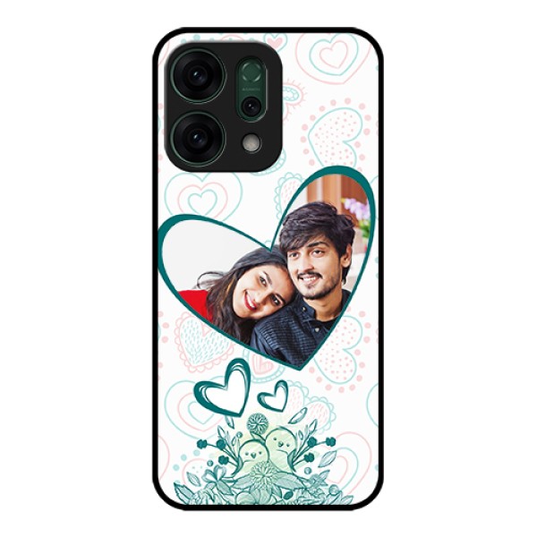 Oppo Reno 14 5G Custom Glass Phone Case - Premium Couple Design