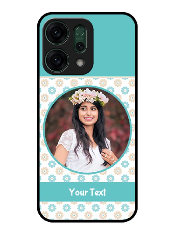 Custom Oppo Reno 14 5G Custom Glass Phone Case - Beautiful Flowers Design