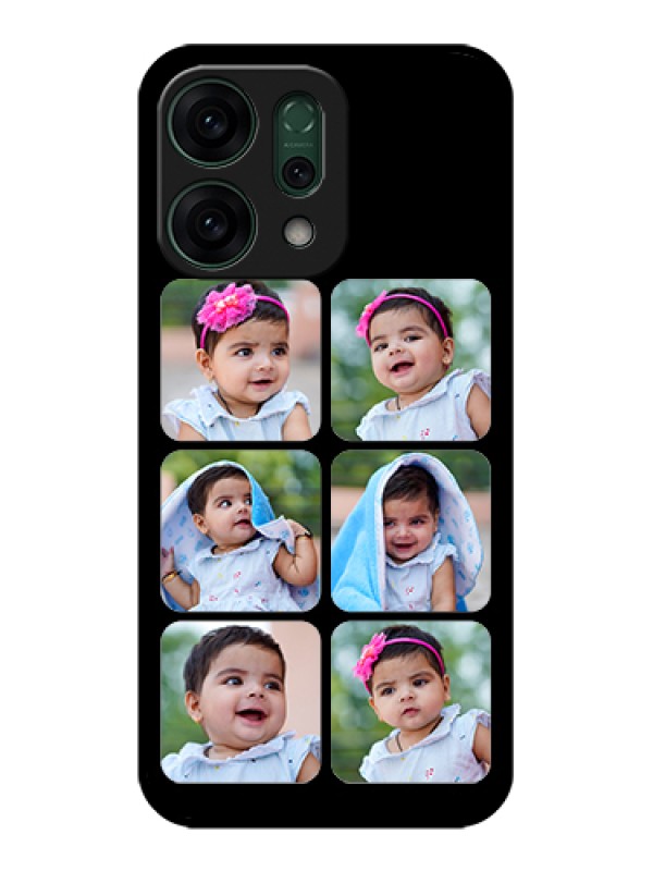 Custom Oppo Reno 14 5G Custom Glass Phone Case - Multiple Pictures Design