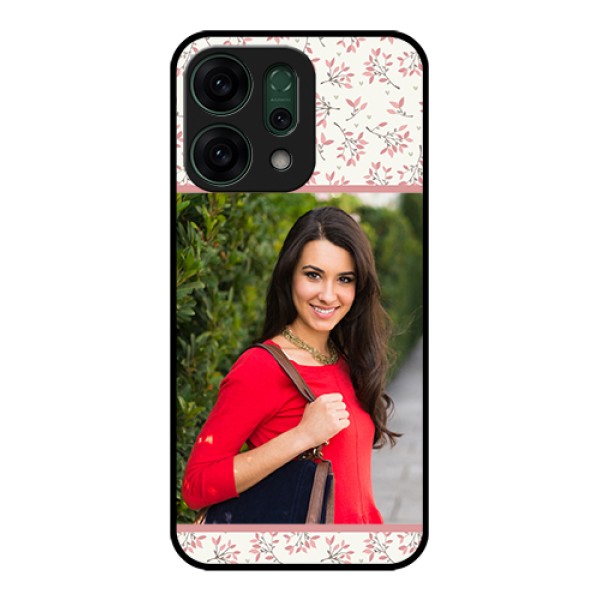 Oppo Reno 14 5G Custom Glass Phone Case - Stunning Floral Design