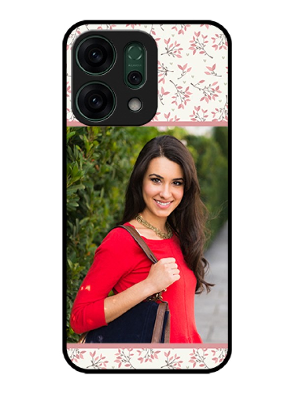 Custom Oppo Reno 14 5G Custom Glass Phone Case - Stunning Floral Design