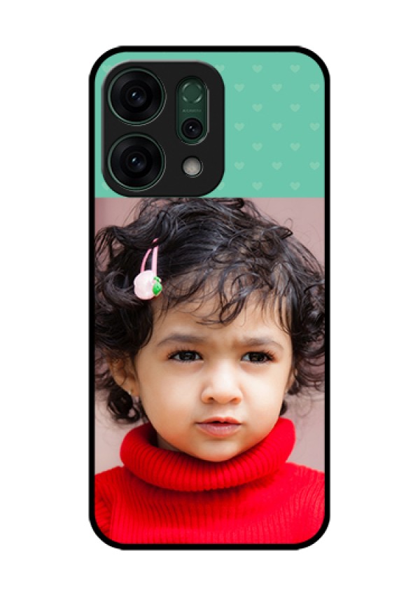 Oppo Reno 14 5G Custom Glass Phone Case - Lovers Picture Design