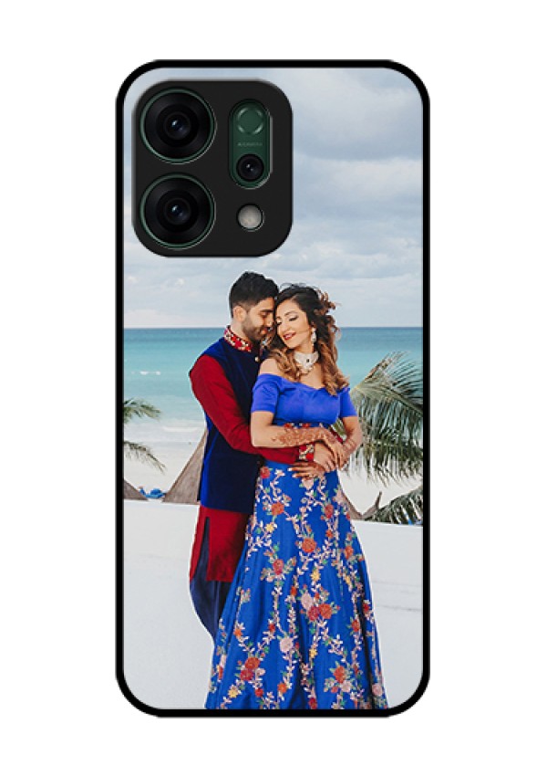 Oppo Reno 14 5G Custom Glass Phone Case - Upload Full Picture Design