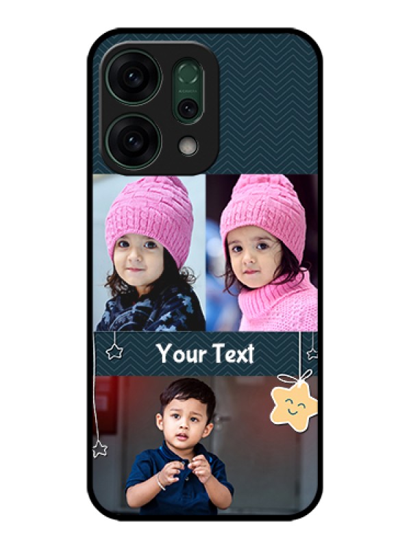 Custom Oppo Reno 14 5G Custom Glass Phone Case - Hanging Stars Design