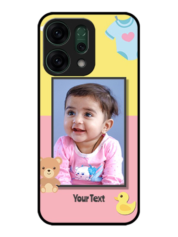Custom Oppo Reno 14 5G Custom Glass Phone Case - Kids 2 Color Design