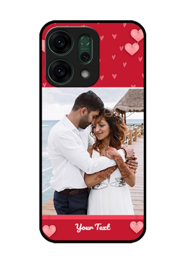 Oppo Reno 14 5G Custom Glass Phone Case - Valentines Day Design