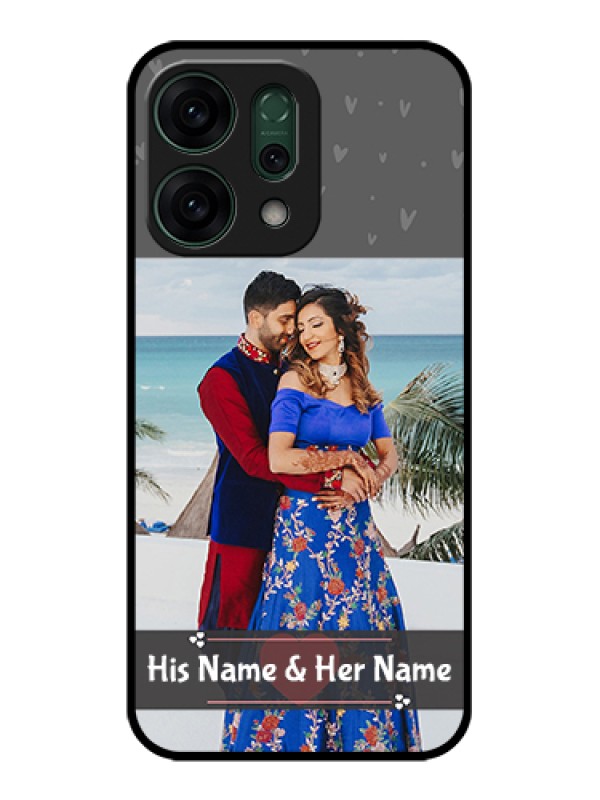 Custom Oppo Reno 14 5G Custom Glass Phone Case - Buy Love Design With Photo Online