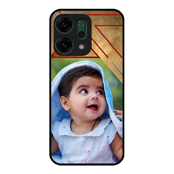Oppo Reno 14 5G Custom Glass Phone Case - Gradient Abstract Texture Design Oppo Reno 14 5G Custom Glass Phone Case - Gradient Abstract Texture Design