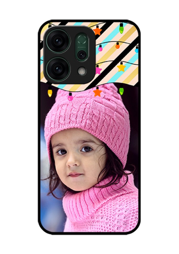 Oppo Reno 14 5G Custom Glass Phone Case - Lights Hanging Design