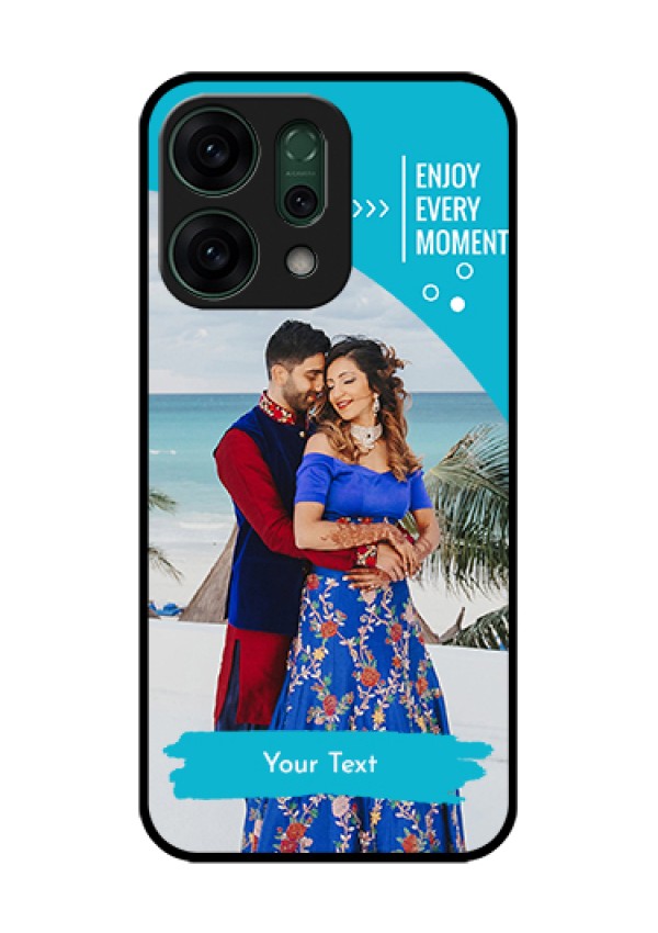 Oppo Reno 14 5G Custom Glass Phone Case - Happy Moment Design