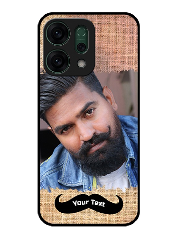 Custom Oppo Reno 14 5G Custom Glass Phone Case - With Texture Design