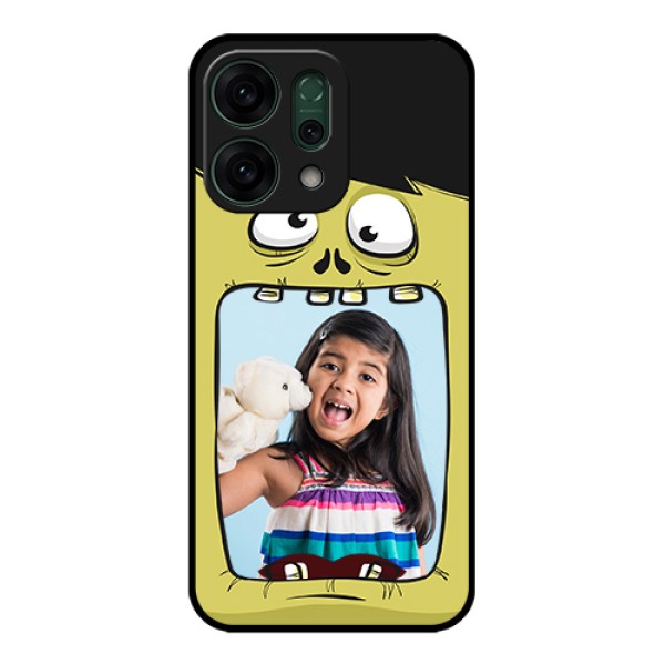 Oppo Reno 14 5G Custom Glass Phone Case - Cartoon Monster Back Case Design Oppo Reno 14 5G Custom Glass Phone Case - Cartoon Monster Back Case Design