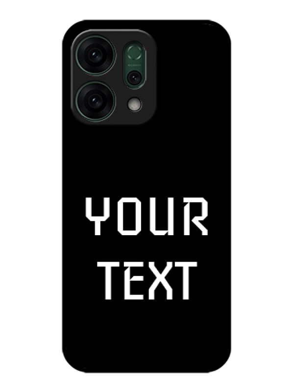 Custom Oppo Reno 14 5G Custom Glass Phone Case - Your Name Design