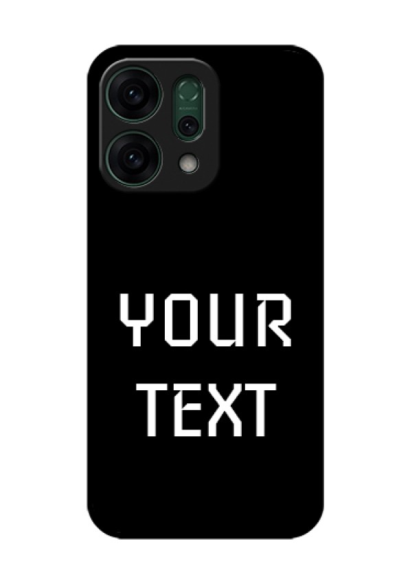 Oppo Reno 14 5G Custom Glass Phone Case - Your Name Design