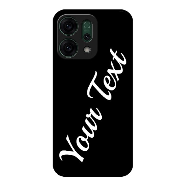 Oppo Reno 14 5G Custom Glass Phone Case - With Your Name Design