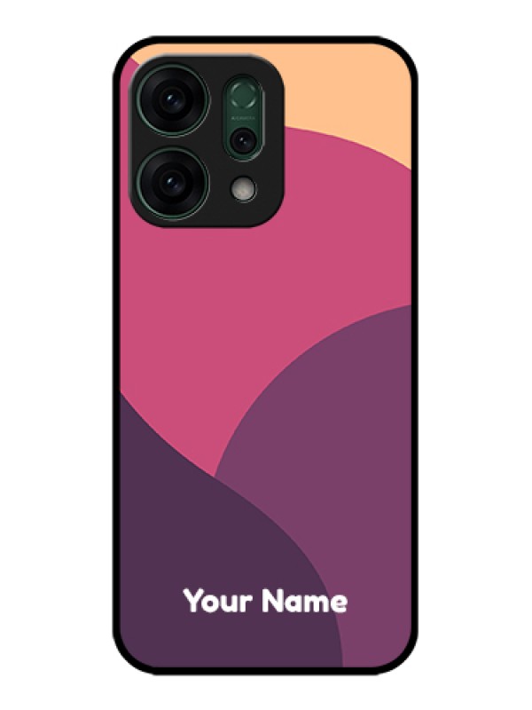 Custom Oppo Reno 14 5G Custom Glass Phone Case - Mixed Multi - Colour Abstract Art Design