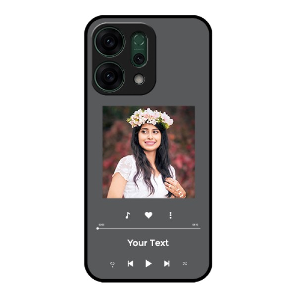 Oppo Reno 14 5G Custom Glass Phone Case - Play The Music Design
