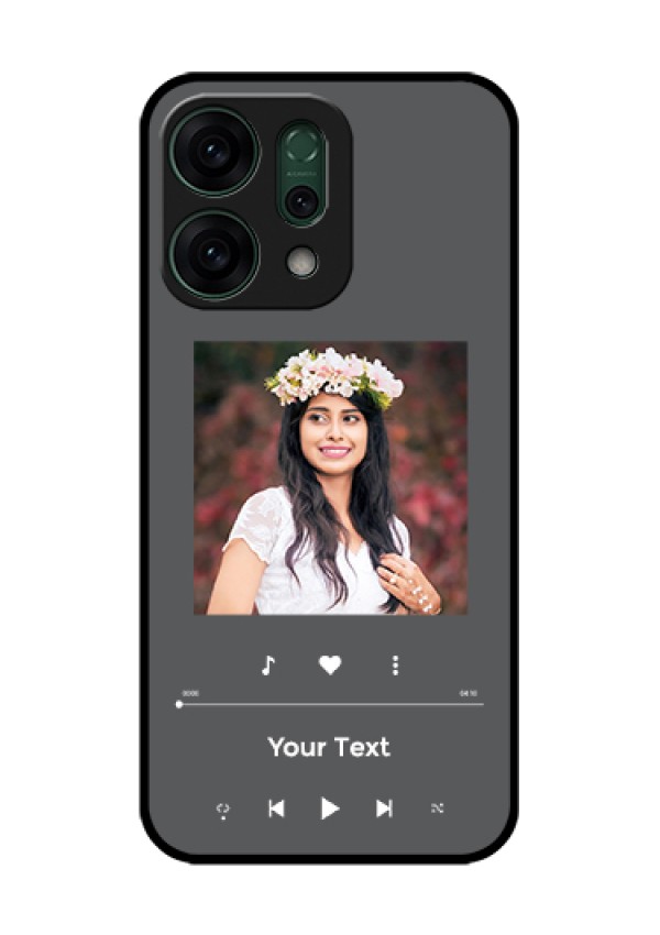Oppo Reno 14 5G Custom Glass Phone Case - Play The Music Design