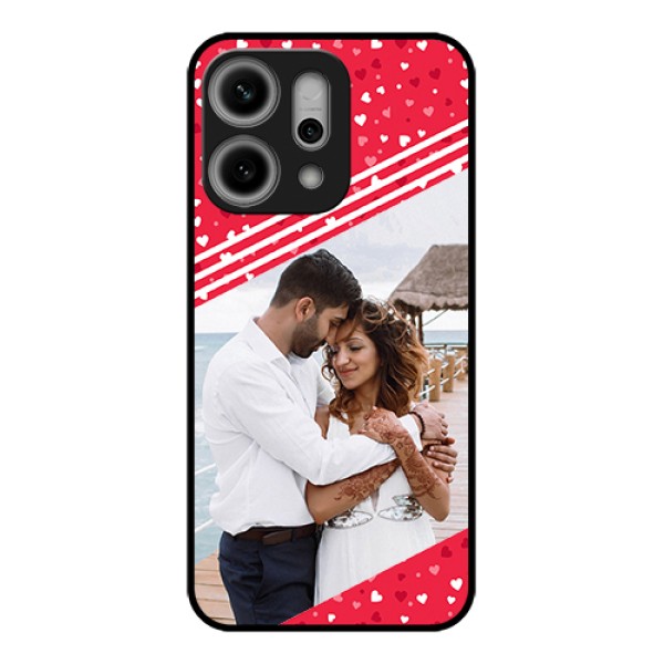 Oppo Reno 14 Pro 5G Custom Glass Phone Case - Valentines Gift Design